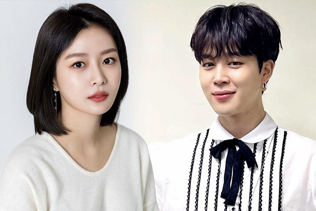 Song Da Eun and Jimin (BTS). Photo: Producer/BigHit Music