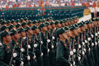 Looking back at the "bsolutely cinematic" moments of the parade and marching blocks