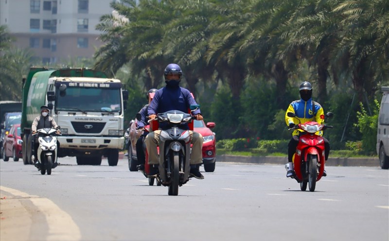 The North will have peak hot weather, some places will be above 39 degrees Celsius. Photo: Minh Ha