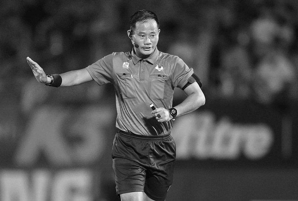 Referee Tran Dinh Thinh passed away at the age of 43. Photo: Dong Huyen
