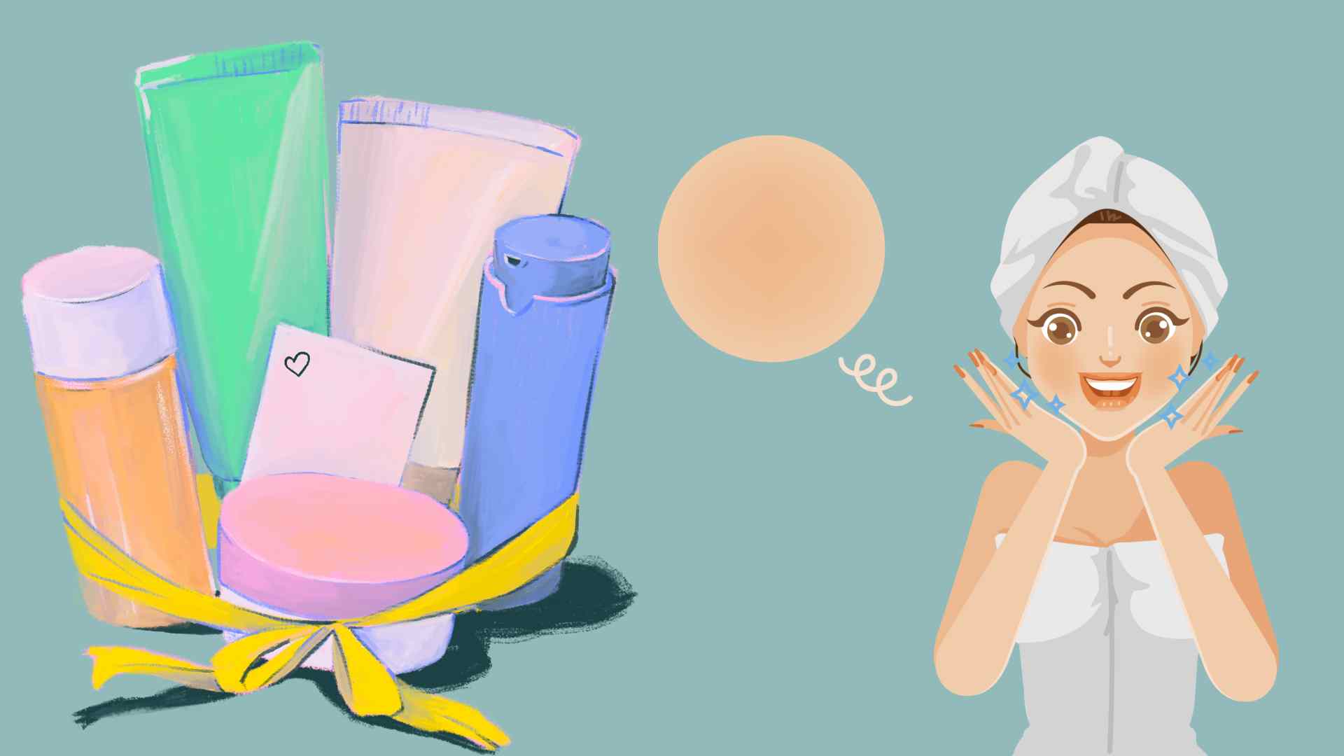 正しいケアで顔の肌が引き締まります。写真:タイ・アイン