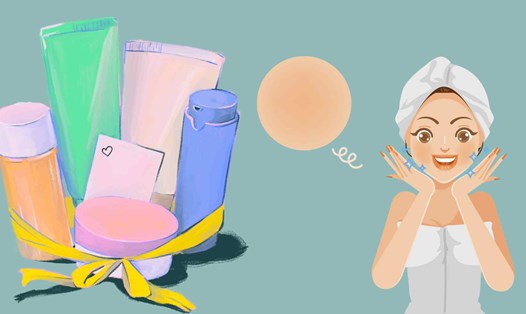 Da mặt căng bóng nhờ chăm sóc đúng cách. Ảnh đồ họa: Thái Anh