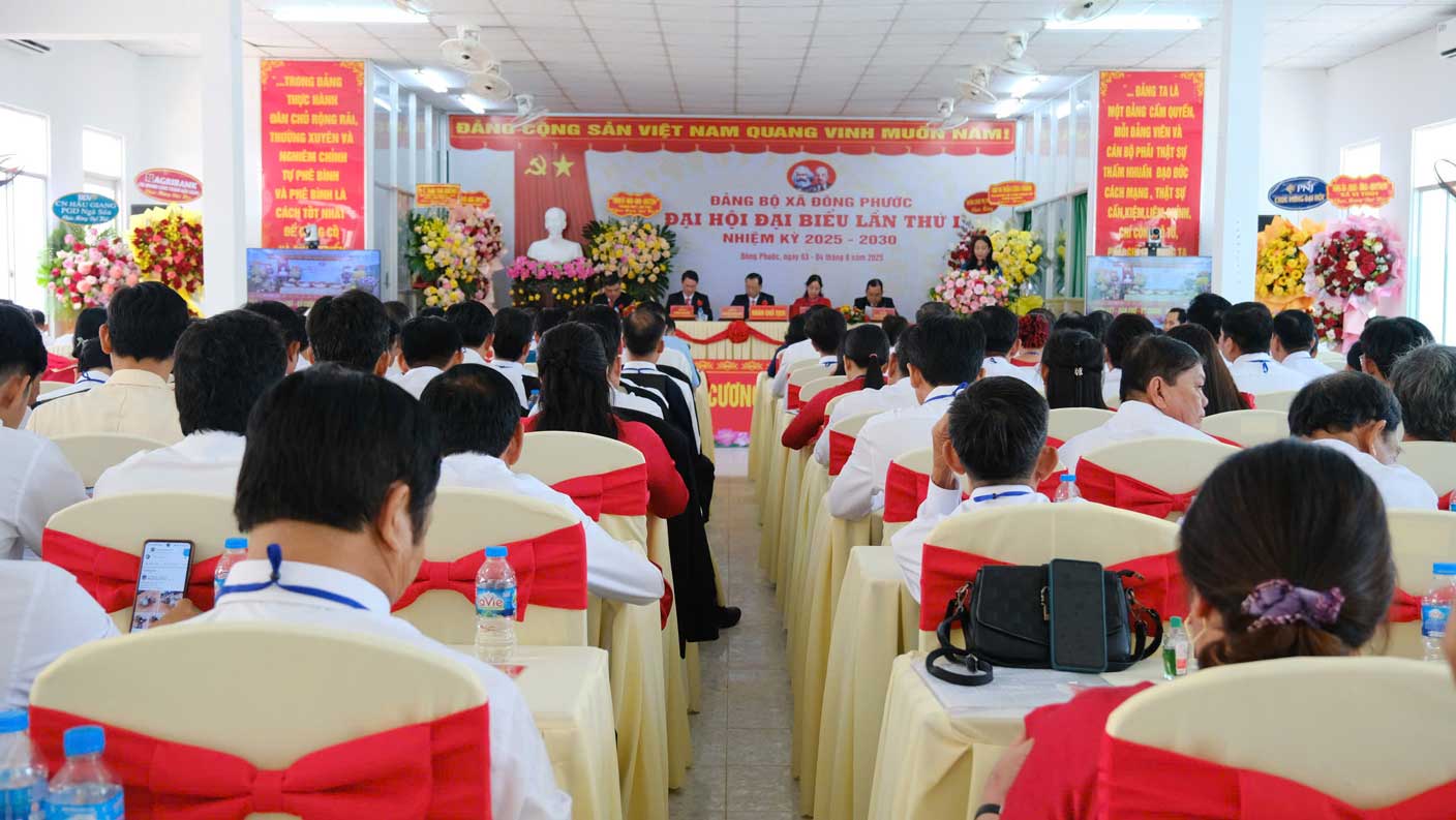 Quang canh dai hoi. Anh: My Ly