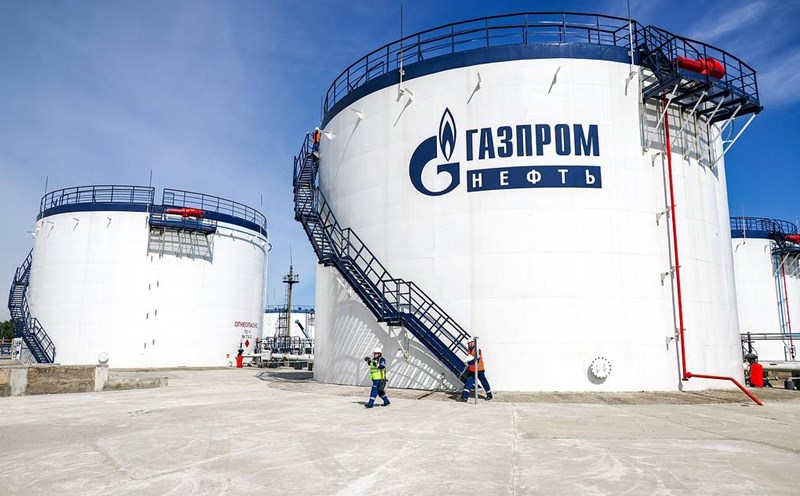 An oil and gas facility of Gazprom Group, Russia. Photo: TASS
