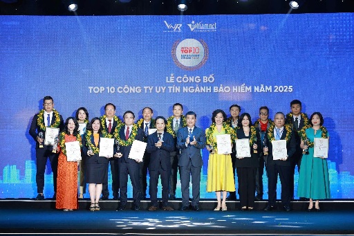 Top 10 Cong ty bao hiem phi nhan tho uy tin Viet Nam nam 2025. Anh: Thu Binh