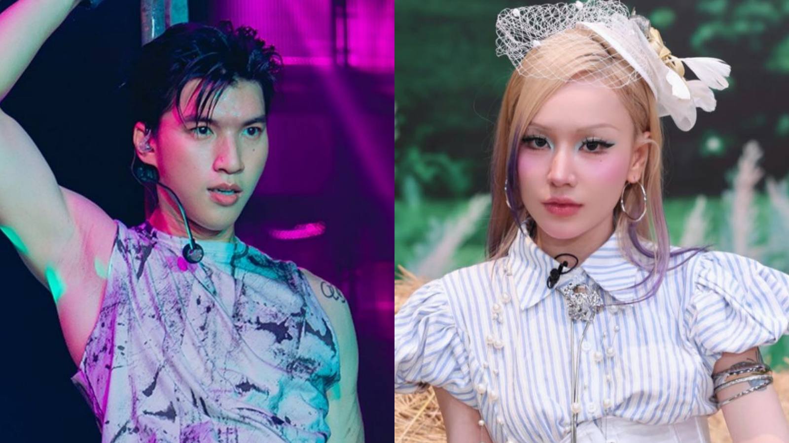 HieuthuhaiとSaabirose。写真：nsx私の兄弟は酔ってこんにちは/私はきれいです