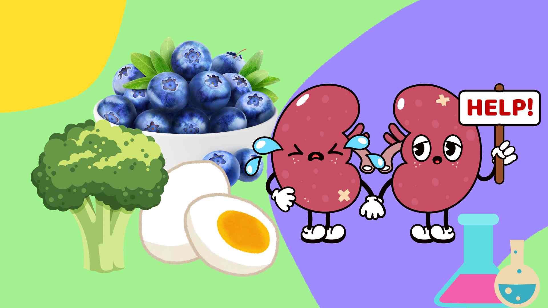 Foods that help reduce the burden on the kidneys, support natural blood filtration. Graphic photo: Thai Anh