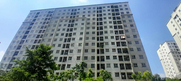 Dong Ngac Social Housing、Hanoi。写真：Xuyen Dong