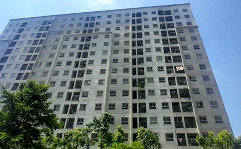 Dong Ngac Social Housing, Hanoi. Photo: Xuyen Dong