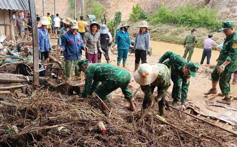 Floods in Son La have caused an estimated property damage of over VND688 billion. Photo: Truong Son