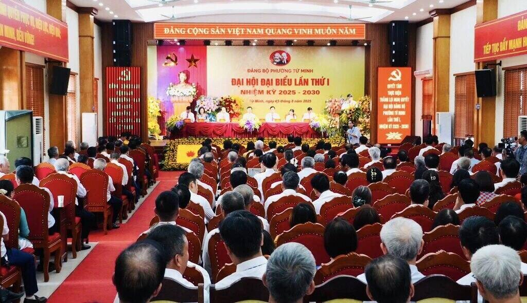 Phuong Tu Minh to chuc phien tru bi Dai hoi Dang bo lan dau sau sap nhap. Anh: Ta Thuong