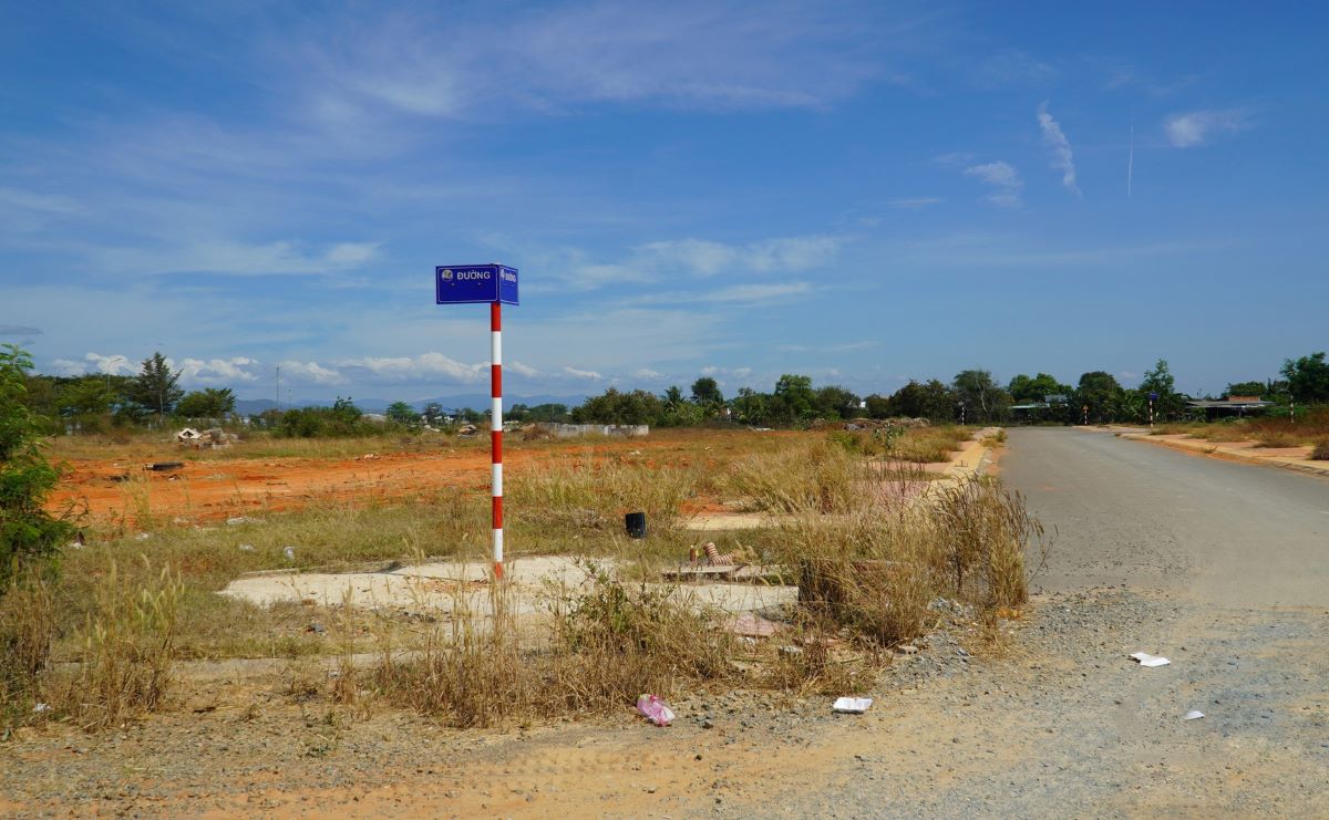 Du an Ha tang ky thuat Khu nha o xa hoi tai xa Tien Loi. Anh: Duy Tuan 