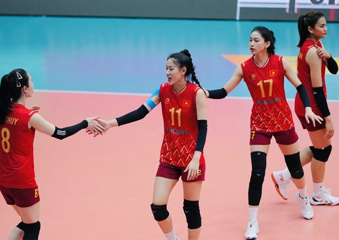 Nguyen Thi Phuong (17) duoc ky vong the hien tot o chang 2 SEA V.League 2025. Anh: VFV