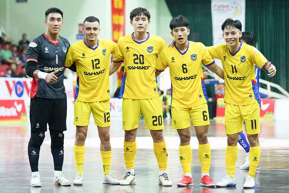Sahako beat Ho Chi Minh City Youth 2-1 in the opening match of the 2025 National Futsal Cup. Photo: VFF