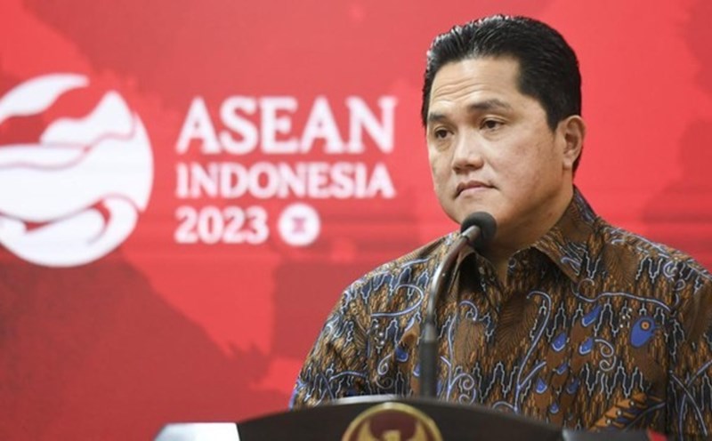 President of the Indonesian Football Federation - Erick Thohir. Photo: PSSI