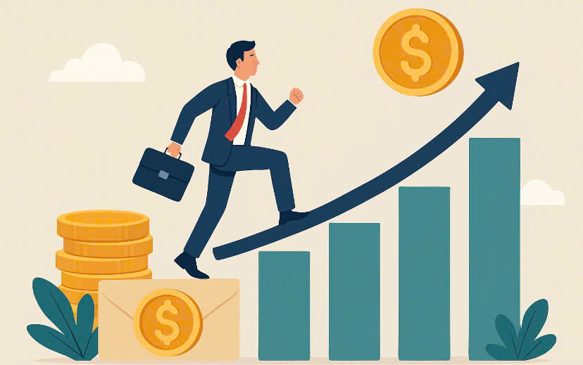 2단계 정부 모델에서 급여에 대한 권한 구분. 그래픽: Huong Giang