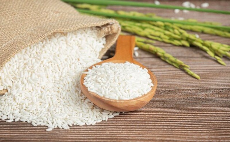 Three stages in the rice diet. Photo: Thuy Duong