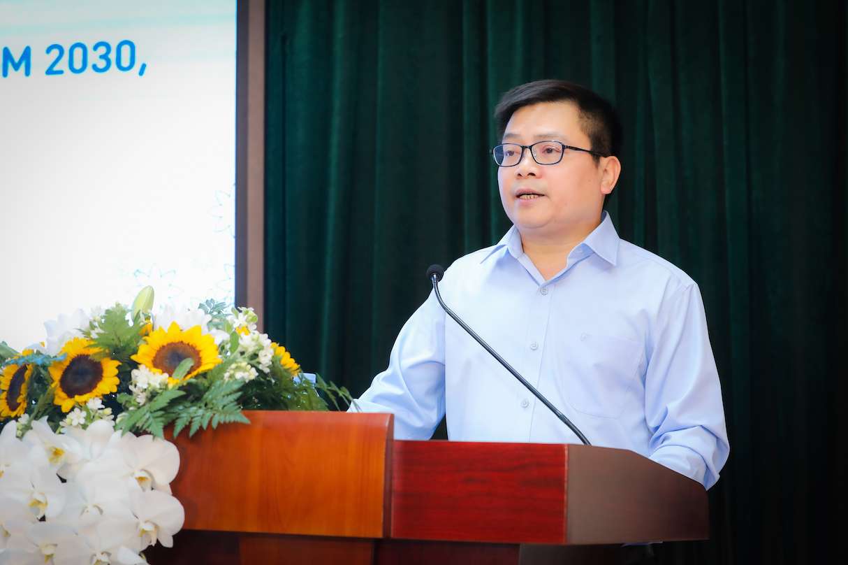 Thu truong Truong Thanh Hoai nhan manh sua dong vai tro then chot trong viec nang cao the trang, tang cuong mien dich va phat trien tri tue cho con nguoi. Anh: Thach Lam