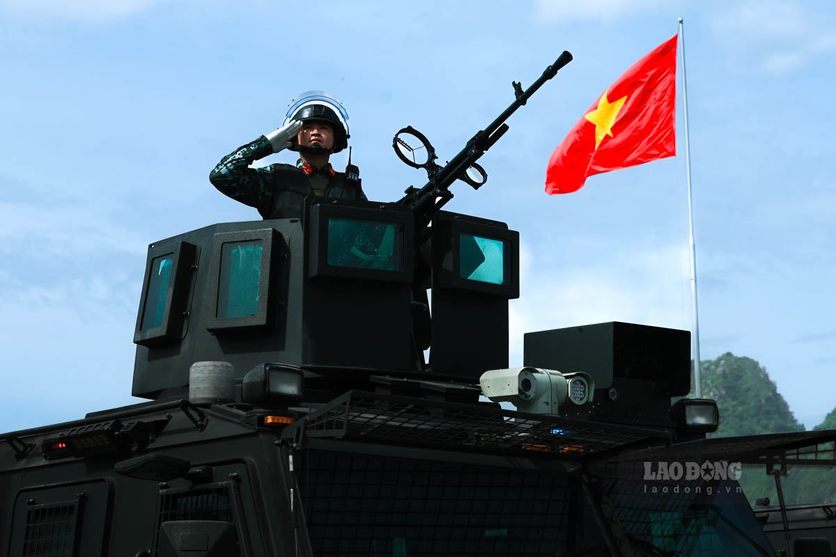 Cac khoi xe dac chung cua luc luong CAND. Anh: Hai Nguyen