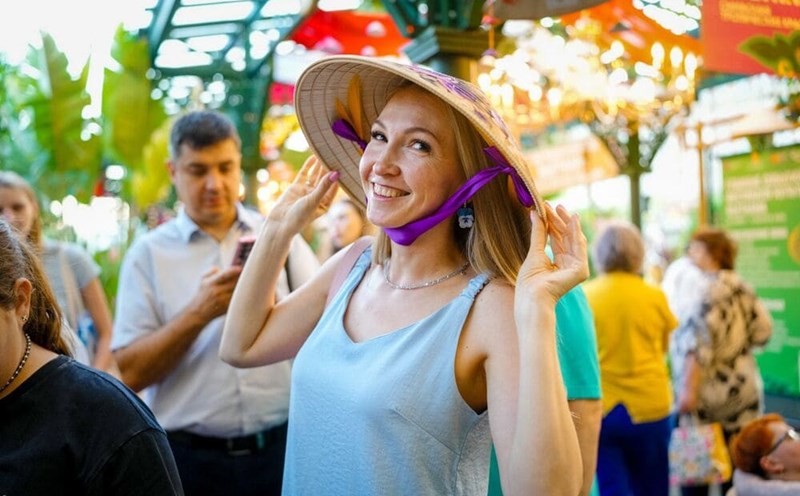 Russian tourists are excited to attend the 2025 Vietnam Cultural Festival in Moscow. Photo: Organizing Committee