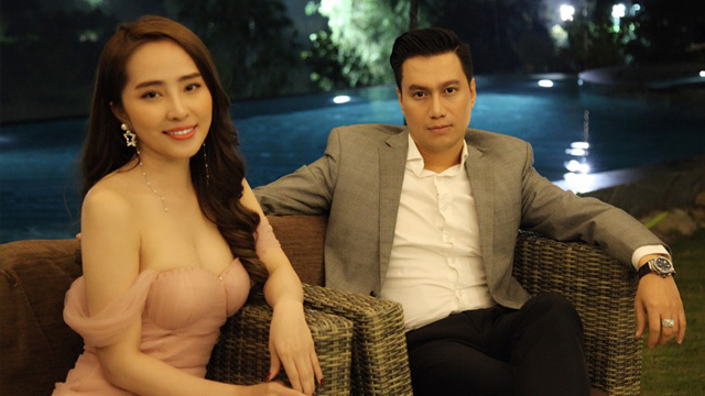 Viet Anh and Quynh Nga in the film. Photo: VFC