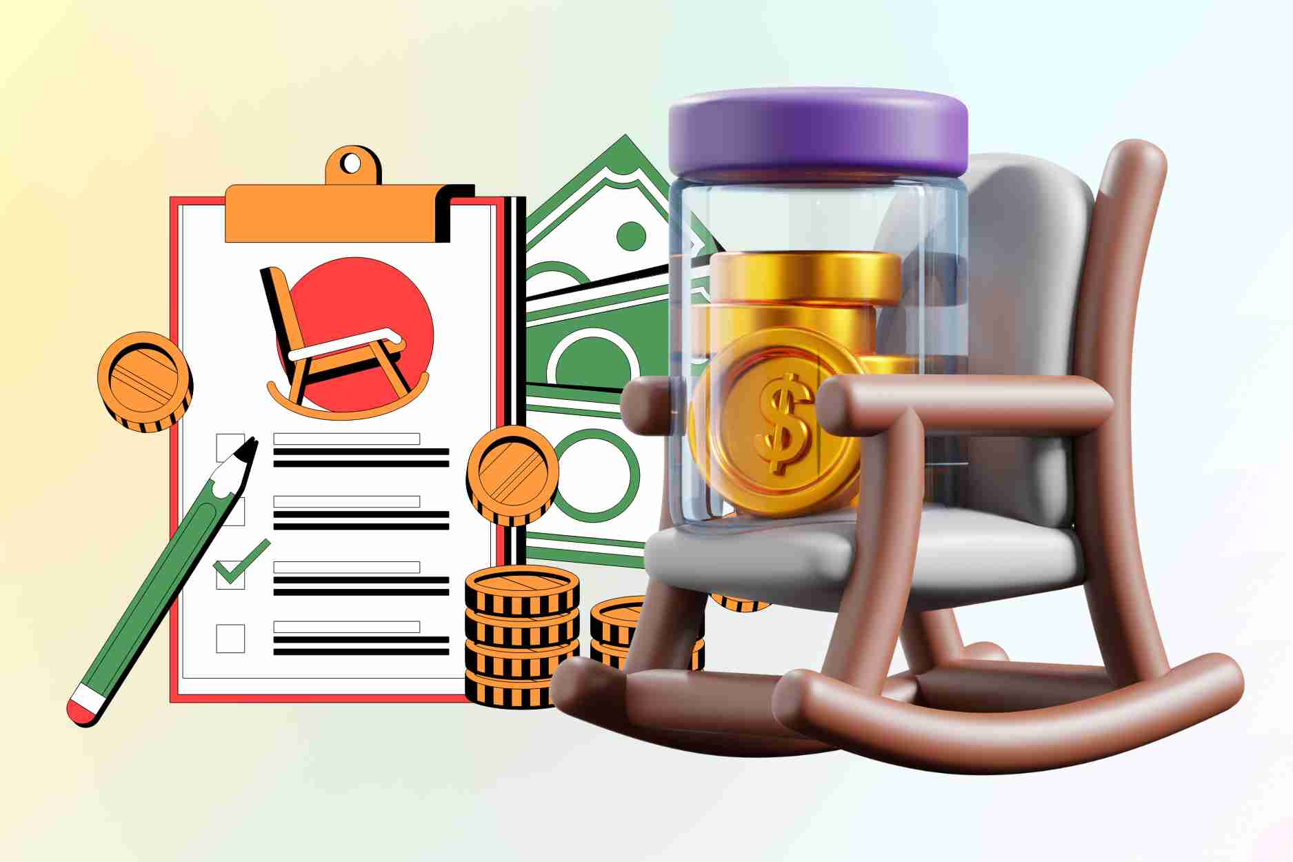 조기 퇴직 시 연금 수령액은 연금 비율 감액 없이 받을 수 있습니다