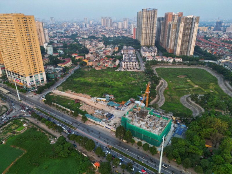 The CT 32 Trung Van social housing project includes 149 apartments in Hanoi. Photo: Tuan Anh/VNA