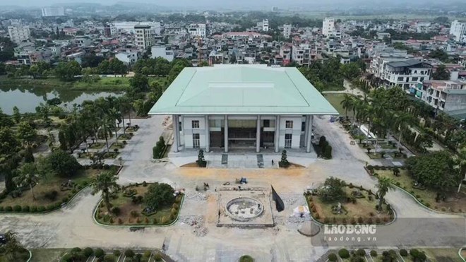 Dự án cải tạo Trung tâm Hội nghị lớn nhất Tuyên Quang sắp về đích