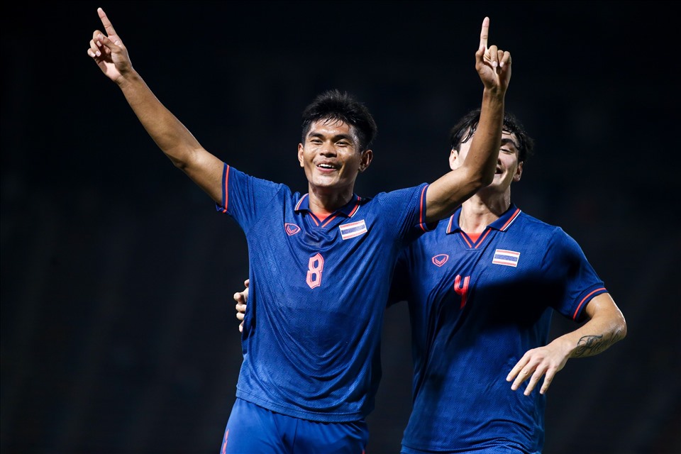 태국 축구는 SEA 게임 33에서 금메달 4개를 모두 획득하는 것을 목표로 합니다. 사진: 탄 부