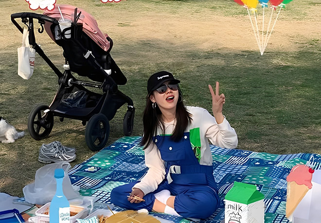 Son Ye Jin in the newly posted clip. Photo: Taken from the clip