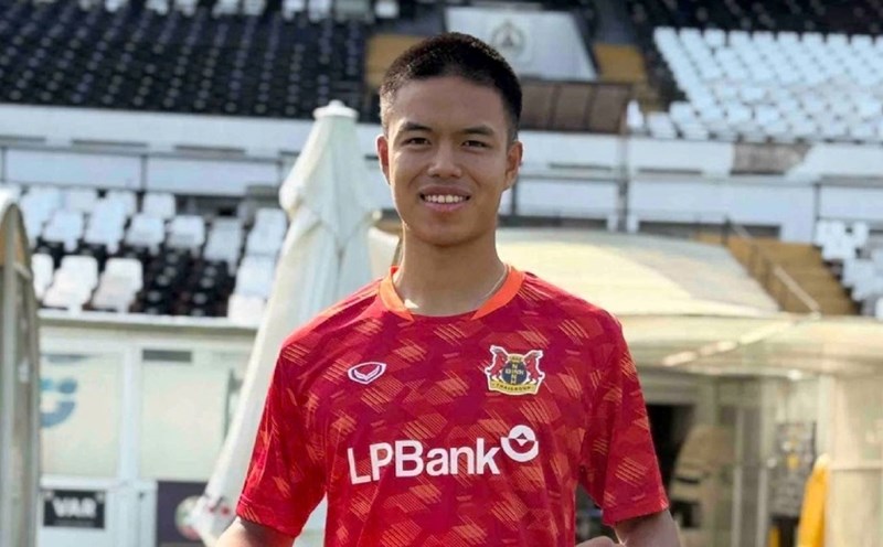 Chung Nguyen Do khoac ao Ninh Binh FC tai V.League 2025-2026. Anh: NBFC