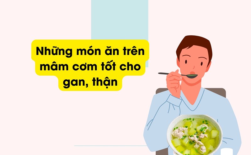 Squash soup is one of the soups that is good for the liver and kidneys. Graphic photo: Huong Son