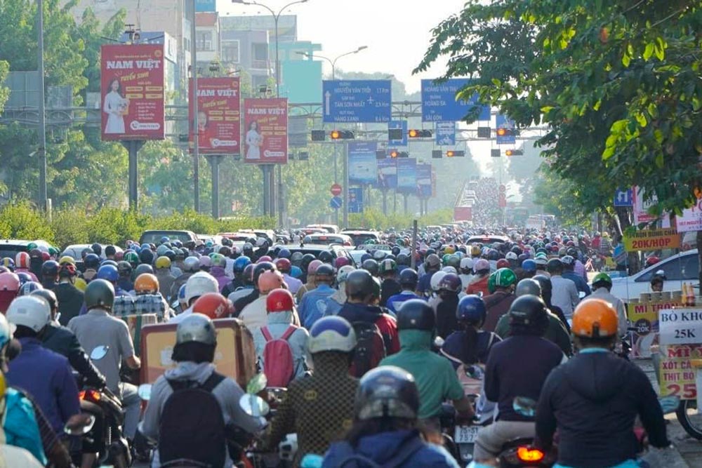 Ho Chi Minh-Ville ajuste les transports pour reduire la pression des embouteillages a la porte d'entree de la gare T3 Tan Son Nhat