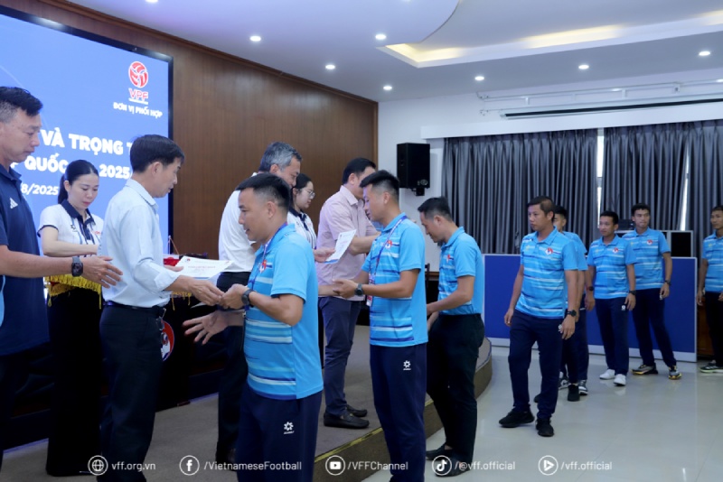 58 referees and 14 referees supervisors are qualified to perform the task. Photo: VFF