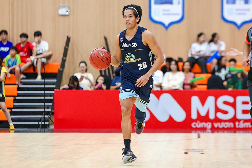 A rare incident occurred at the VBA 2025 basketball tournament when the foreign guest team V Islanders was banned from playing. Photo: VBA