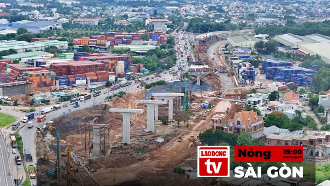 ホーチミン市で注目:ホーチミン市環状3号線で最も複雑な項目の進捗状況