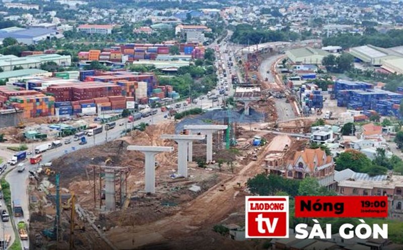 Hot Saigon: Progress of the most complicated item on Ho Chi Minh City Ring Road 3