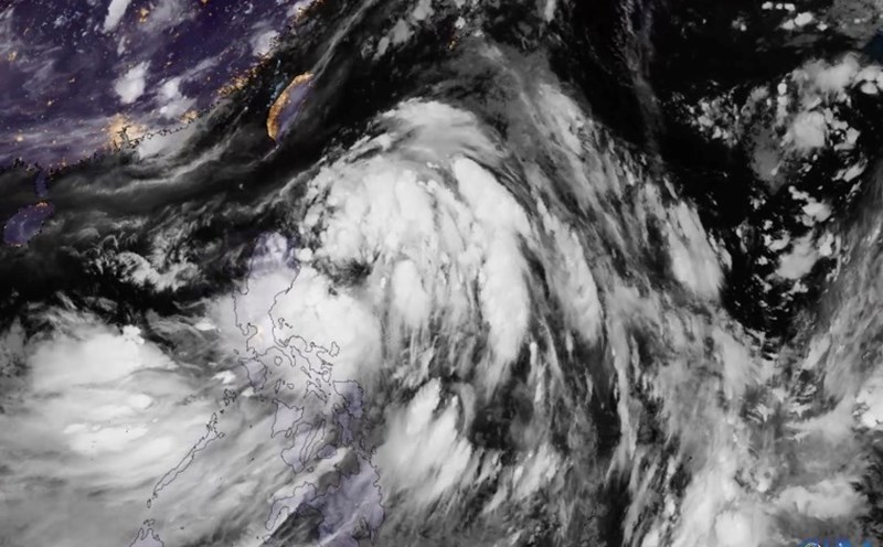 Typhoon Wipha in the 2025 typhoon season also formed from a low pressure near the East Sea. Photo: NOAA