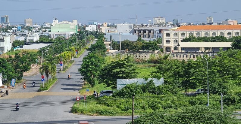 Trang An Bac Lieu residential area, Ca Mau province allocates land for social housing development. Photo: Nhat Ho