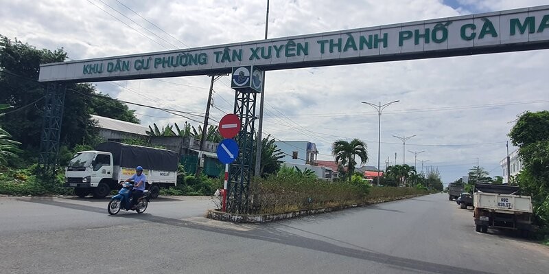 Khu dan cu Tan Xuyen, Ca Mau co hon 20 ha danh cho du an nha o xa hoi. Anh: Nhat Ho