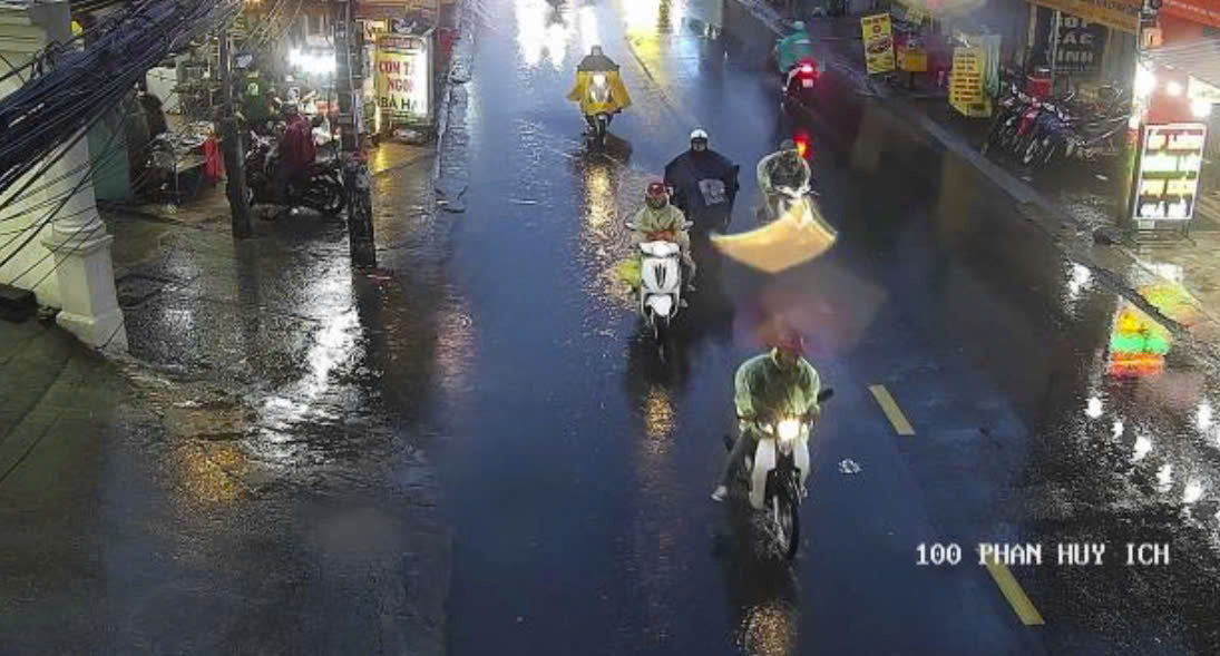 Duong Phan Huy Ich dang co mua dong. Anh: UDI Maps