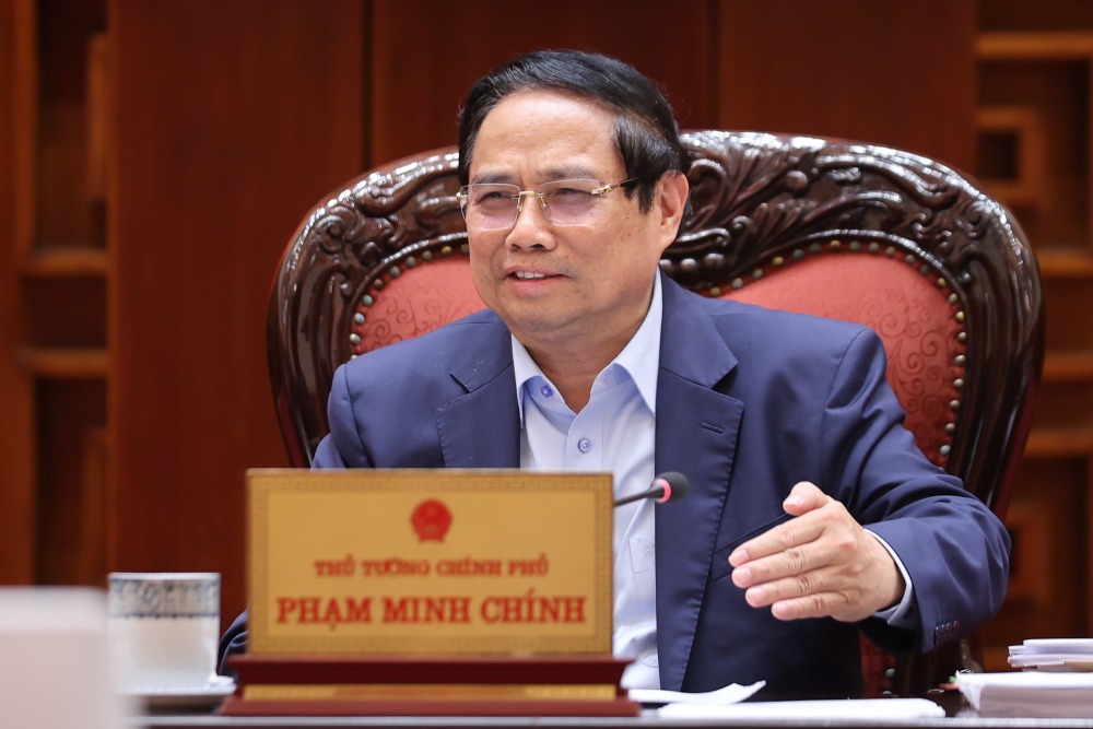 Prime Minister Pham Minh Chinh emphasized the requirement to organize an 80-year exhibition to truly be a river festival. Photo: VGP