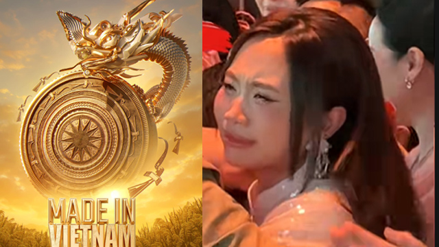 Phuong My Chi was moved to tears on the day of the MV's release. Photo: Taken from video