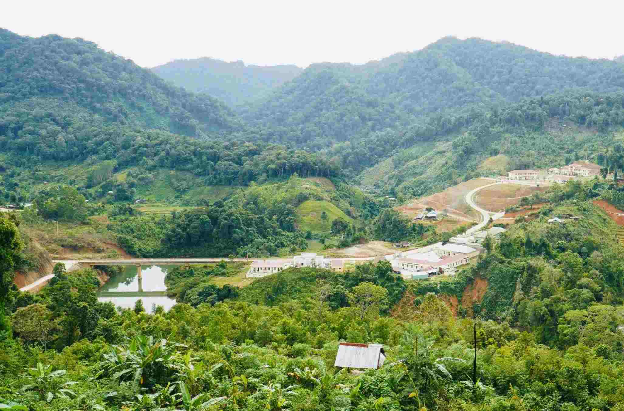 Abaah 1 Village (Hung Son Commune), Da Nang area plans to build a new boarding school. Photo: Van Toan