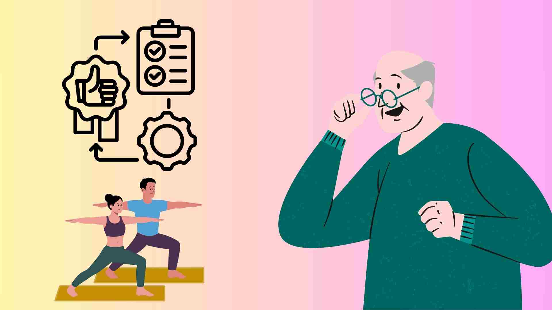 Regular practice of these three types of exercise helps men reduce aging. Graphics: Huyen Trang