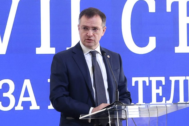 Co van cua Tong thong Nga, ong Vladimir Medinsky. Anh: Kremlin 