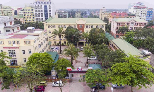 Bệnh viện Phục hồi chức năng Nghệ An (phường Cửa Lò, tỉnh Nghệ An) bị phạt 20 triệu đồng vì khai thác nước ngầm trái phép. Ảnh: Ngọc Anh