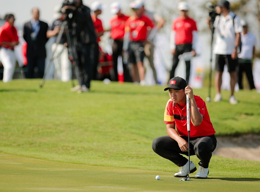 Vietnamese golf is having good results in the international arena. Photo: VGA