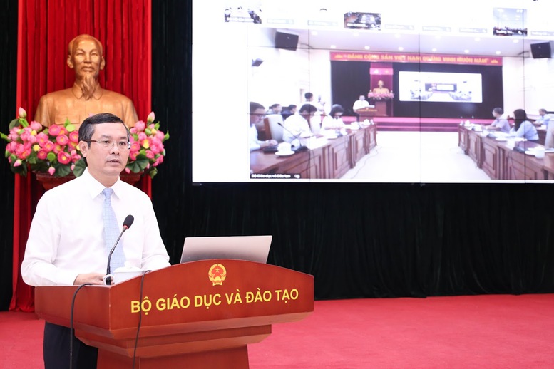 Thu truong Bo GDDT Nguyen Van Phuc. Anh: Tran Hiep
