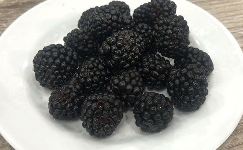 Raspberries are a food rich in fiber. Photo: Thanh Thanh